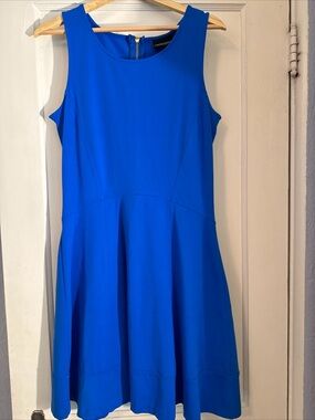 Cynthia Rowley Blue Fit-&-Flare Dress